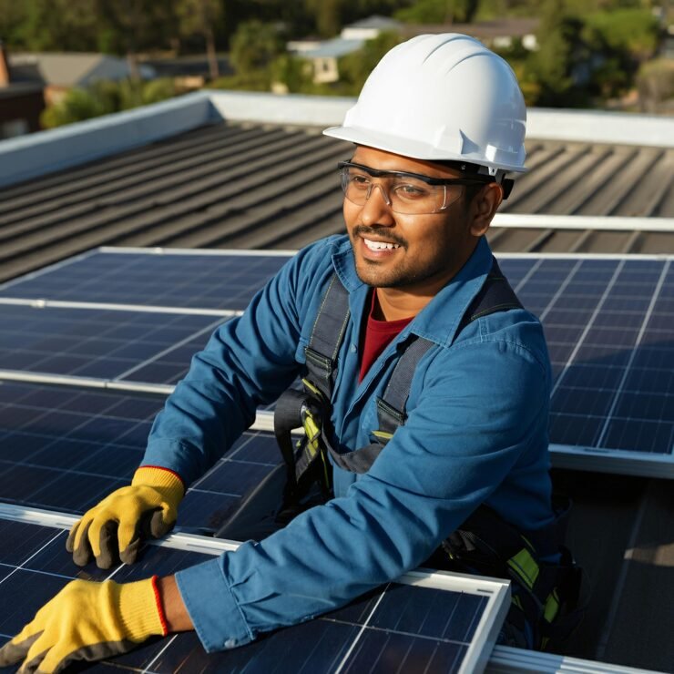 solar-power-engineer-installing-panels-rooftop-sustainable-energy_887930-3190